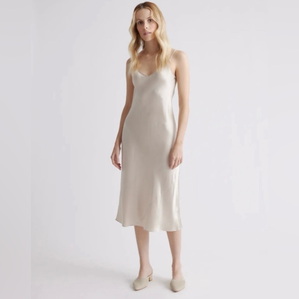 Washable Silk Slip Dress